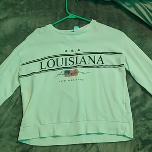 white long sleeve h&m louisiana
